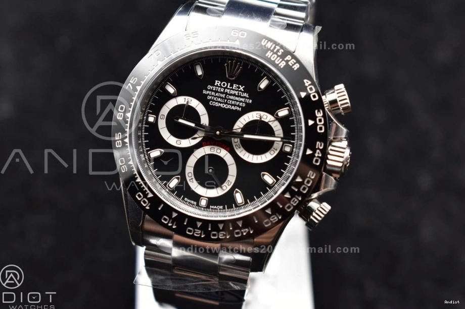 Black And Case Daytona SS V3 Clean 116500 904L Dial Bracelet 4130 0110